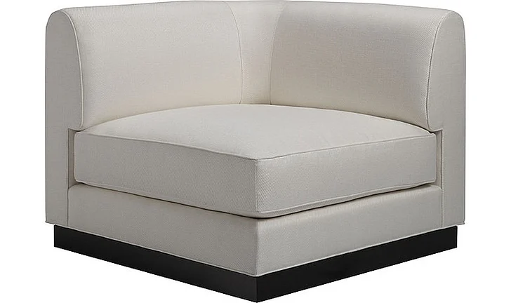 Baker Laura Kirar Claro Corner Chair Left/Right BA6113CC
