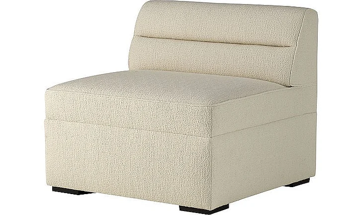 Baker Laura Kirar Helena Armless Chair BA6150CA