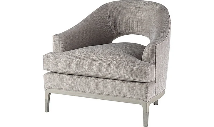 Baker Jean Louis Deniot Carnelian Lounge Chair BA6180C