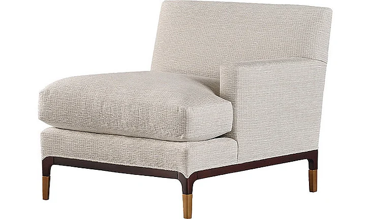 Baker Jean Louis Deniot Epidote Squared One Arm Chair BA6189COS