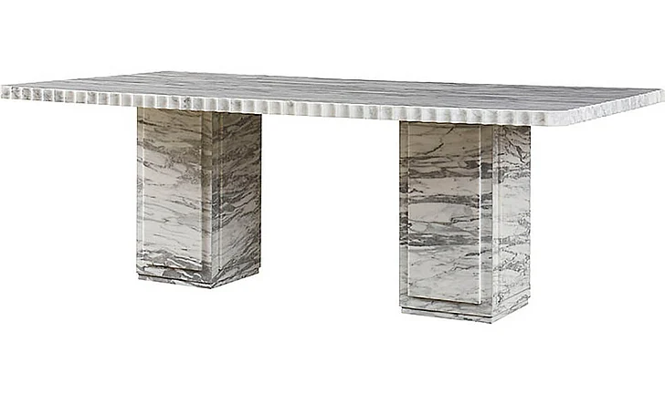 Baker Luxe Marquis Rectangle Dining Table BAA3239