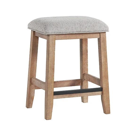 Intercon Furniture Highland Backless Stool in Sandwash