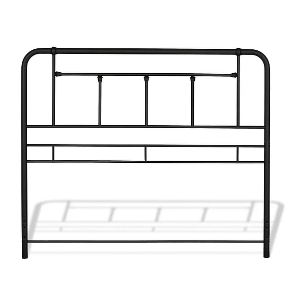 Fashion Bed Group Baldwin Twin Headboard Only in Textured Black B12483