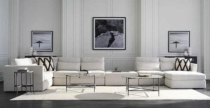 Fairfield Chair Banks 6pc Sectional Set - Featured Combination