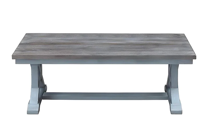 Cottage Creek Bar Harbor Coffee Table in Aqua Blue 40302