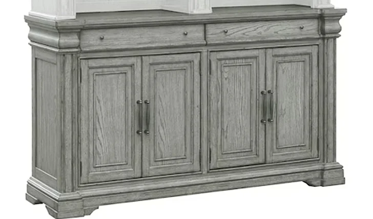 Pulaski Madison Ridge Server in Buff Grey P091302