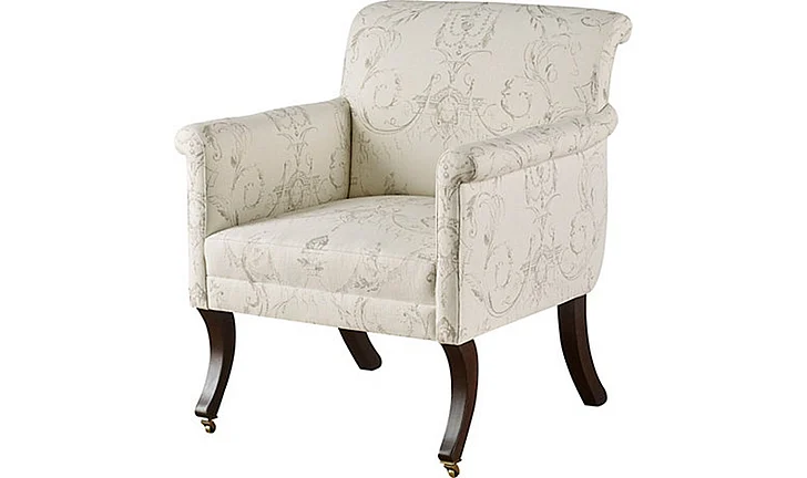Baker Stately Homes Regency Upholstered Chair BAU2003C