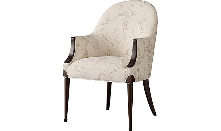 Baker Stately Homes French Empire Tub Chair BAU2009C