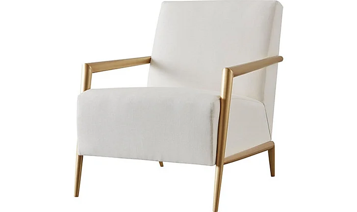 Baker Luxe Enzo Lounge Chair BAU3104C