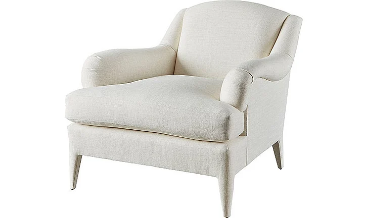 Baker Luxe Derby Lounge Chair BAU3112C