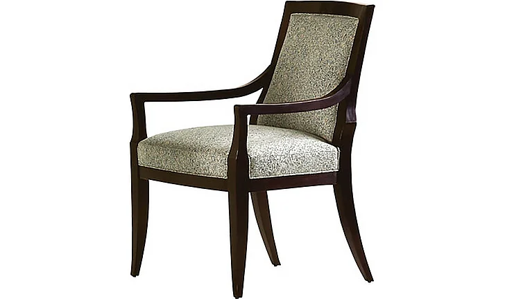 Baker Laura Kirar Vienna Upholstered Arm Chair BA9149