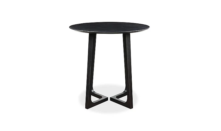 Moe's Home Godenza Counter Table in Black Ash BC-1089-02-0 CLOSEOUT