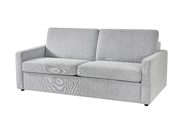 Klaussner Everyday Lenio Queen-Sized Leather Sleeper Sofa in Maroon