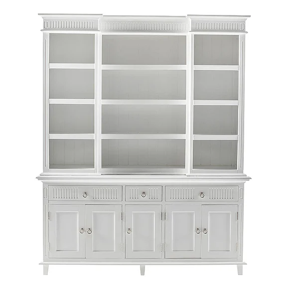 Nova Solo Skansen Kitchen Hutch Cabinet with 5 Doors 3 Drawers BCA614