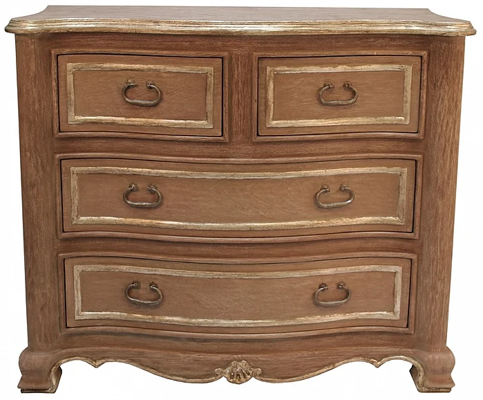 Peninsula Habana 4 Drawer Dresser in Natural BD-003-1001