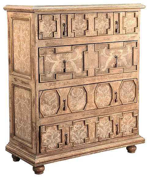 Peninsula Niza 4 Drawer Dresser BD-006-1012
