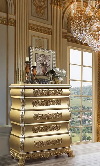 Acme Furniture Seville Chest in Gold BD00455