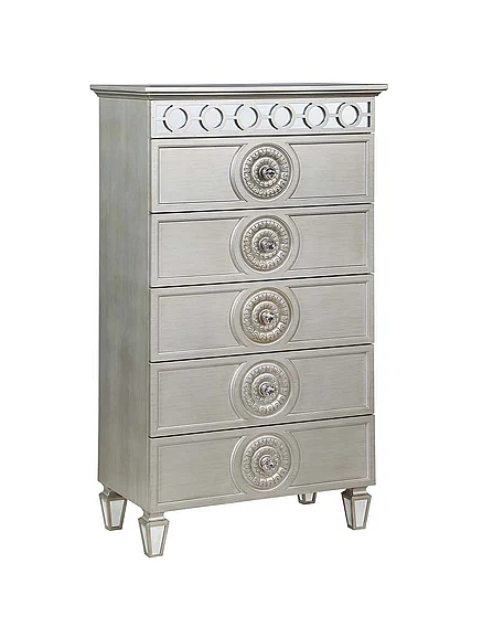 ACME Varian Chest in Silver BD01282