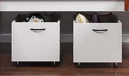 ACME Aurea 2-Toy Boxes in White BD01410