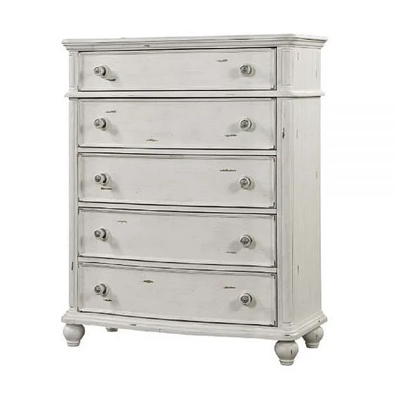 ACME Jaqueline 5 Drawer Chest in White BD01437