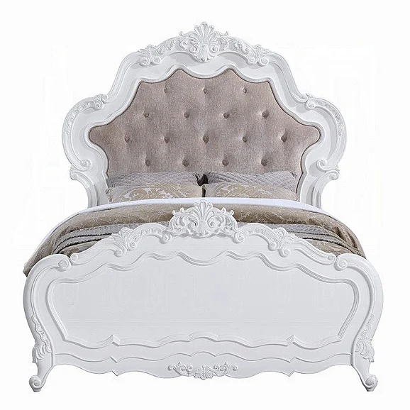 ACME Latisha Queen Panel Bed in White BD02254Q