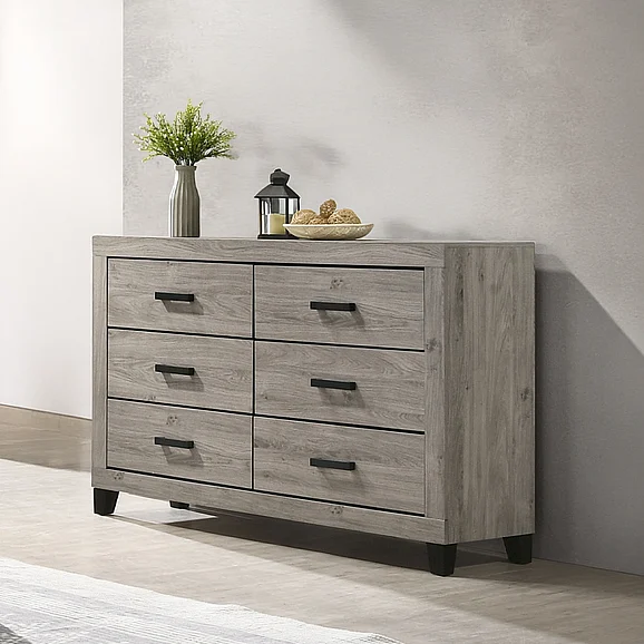 ACME Mari Dresser in Light Gray Finish BD04145