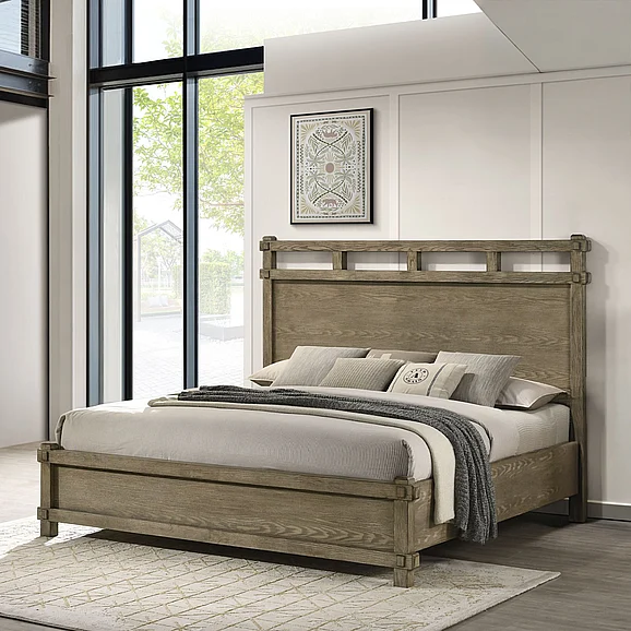 ACME Colton Queen Bed in Antique White Oak BD05292Q