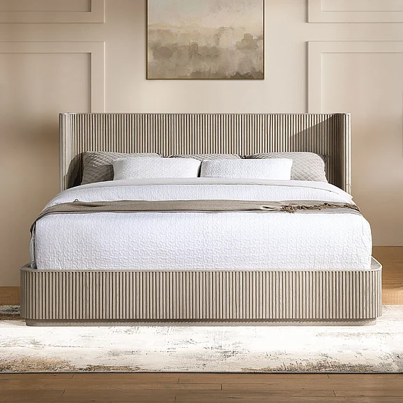 ACME Leanna Queen Bed in Light Oak BD05432Q