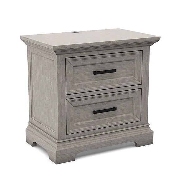 John Thomas Summit 2-Drawer Ningstand in Quartzite BD70-3002N