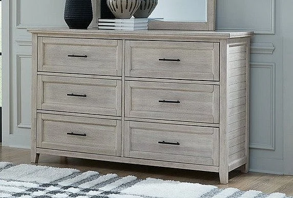 John Thomas Sanibel 6 Drawer Dresser in Macchiato BD96-2406