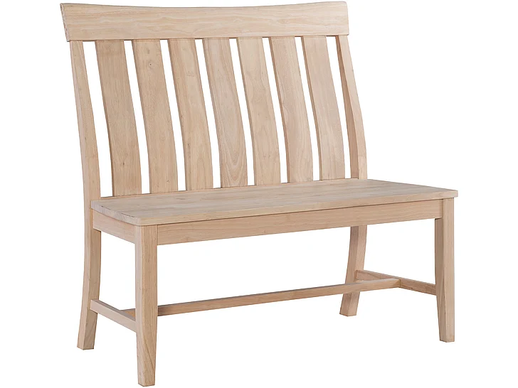 John Thomas Unfinished Ava Bench BE-13