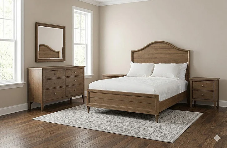 Kincaid Arbor Woodlawn 2pc Bedroom Set in Bark