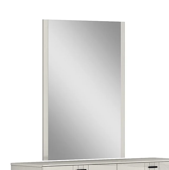 J&M Furniture Bella Mirror in Grey and Black 19778-M PROMO