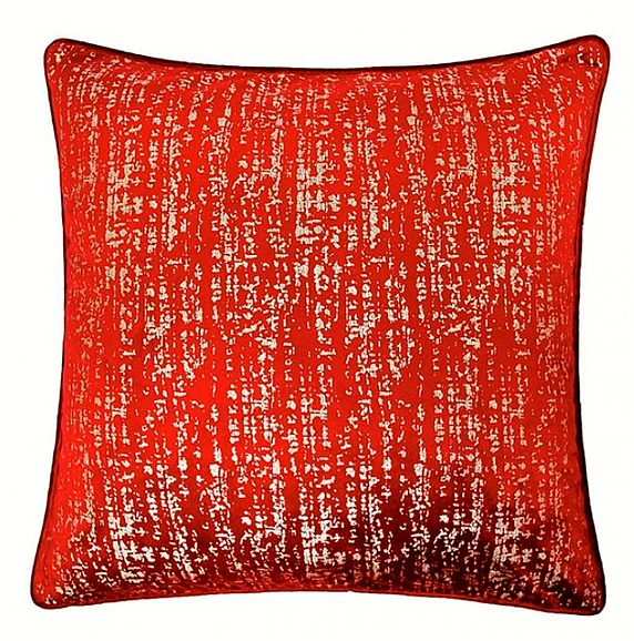 Furniture of America Belle Accent Pillow in Red PL8068-2PK