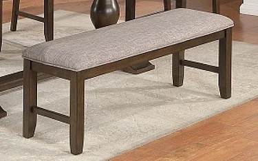 Crown Mark Furniture Tarin Bench in Brown 2145-BENCH