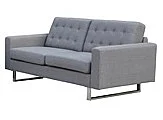 New Spec Beneva Loveseat in Grey S1503G-LOVE SEAT