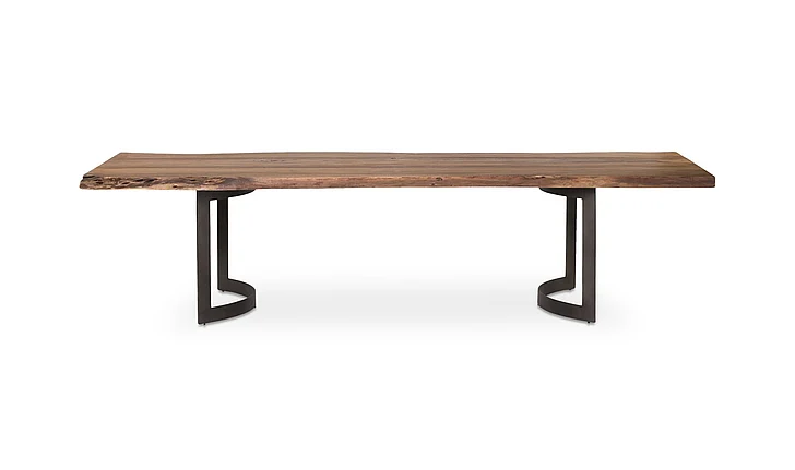 Moe's Home Collection Bent Extra Small Dining Table in Light Brown VE-1036-03-0