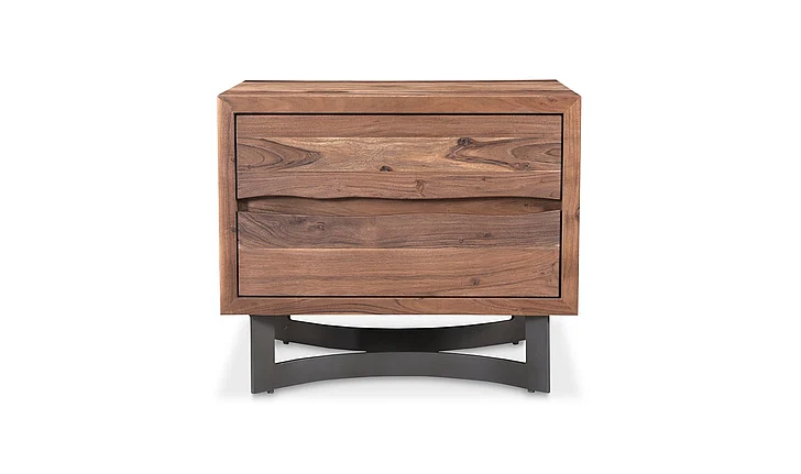 Moe's Home Collection Bent Nightstand in Brown VE-1096-03-0