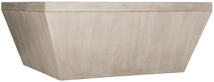 Bernhardt Landers Square Cocktail Table in Cerused Greige 534-011 PROMO