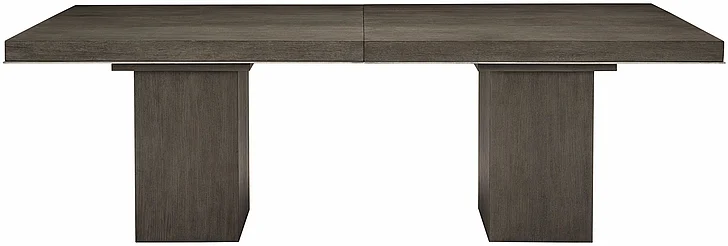 Bernhardt Linea Rectangular Dining Table in Cerused Charcoal PROMO