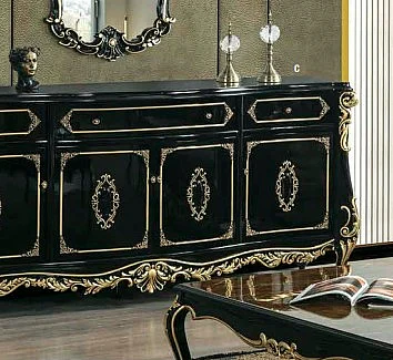 ACME Betria Console Cabinet in Gold AC01892