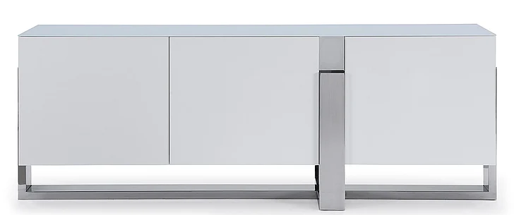 Whiteline Modern Living Blake Buffet in White SB1439-WHT