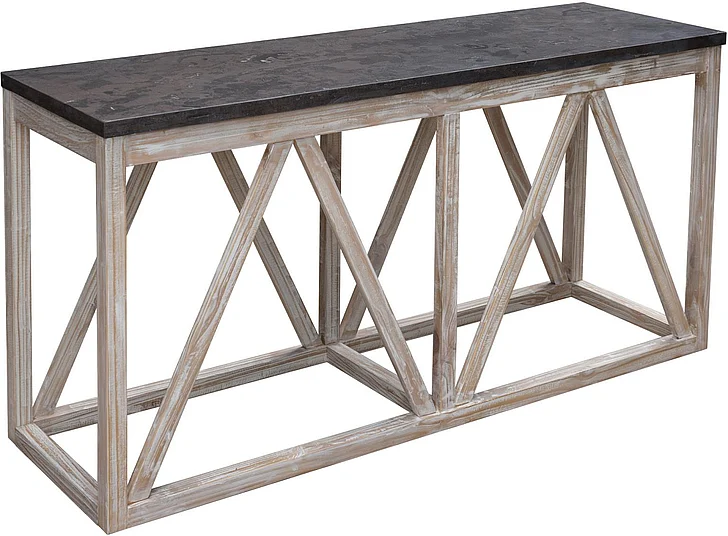 Cottage Creek Stone Console Table in Blue Ridge 6004-0807