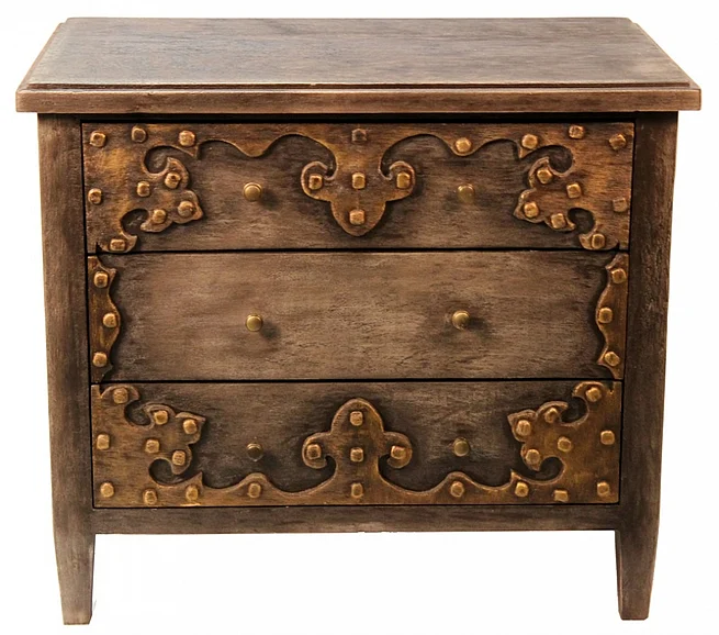 Peninsula Bochini 3 Drawer Nightstand BN-010-1000