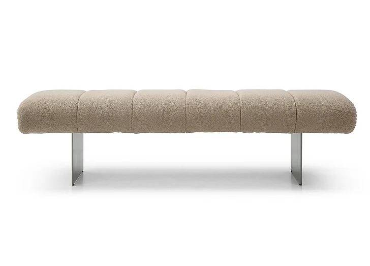 Whiteline Modern Elena Bench in BN2029F-BEI