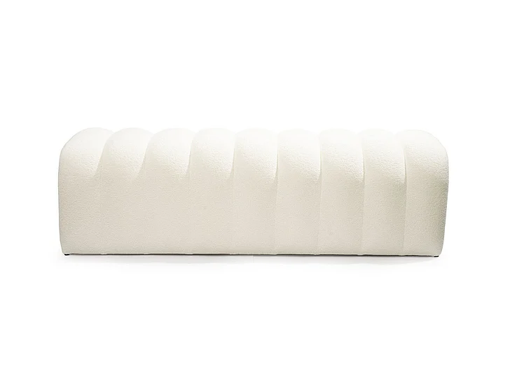 Whiteline Modern Vertigo Bench in BN2041F-WHT