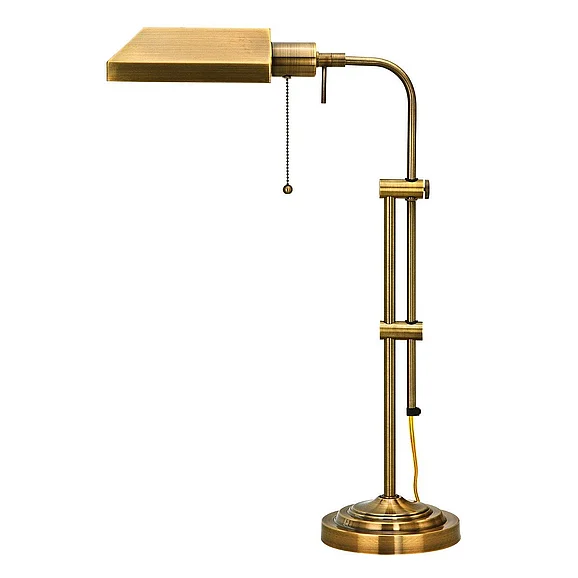 Cal Lighting Pharmacy Desk Lamp BO-117TB-AB