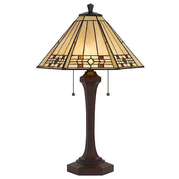 Cal Lighting Tiffany Table Lamp BO-2676TB