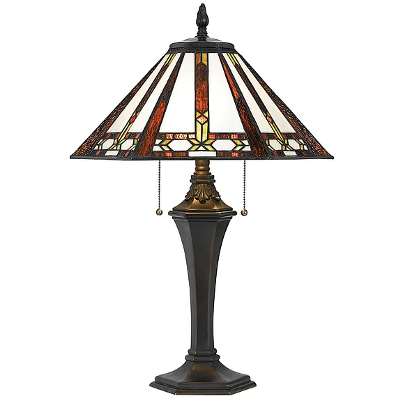 Cal Lighting Tiffany Table Lamp BO-2717TB