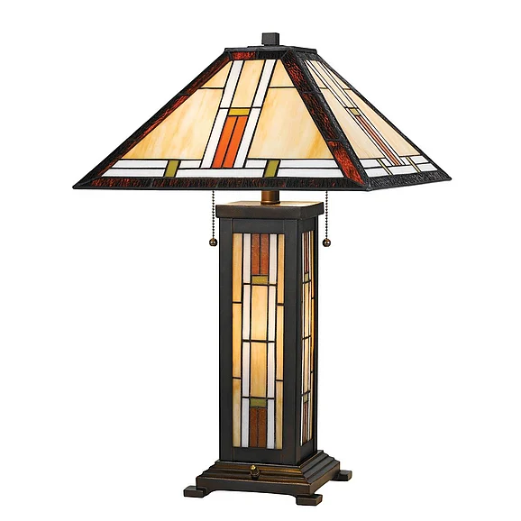 Cal Lighting Tiffany Table Lamp BO-2719TB